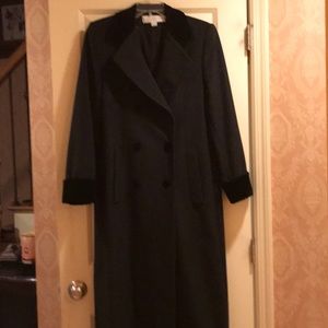 Liz Claiborne long wool coat